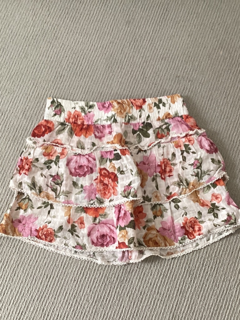 MuMu Floral Skirt